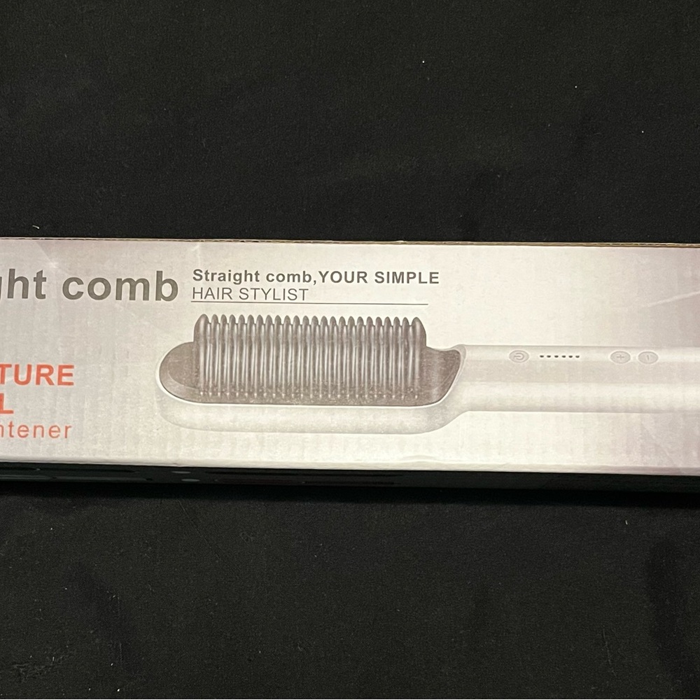 Straight Comb - White